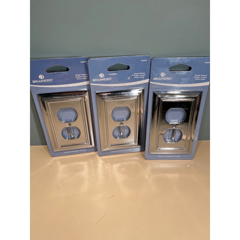 Chrome Outlet  Covers Brainerd Brand New Lot of 3